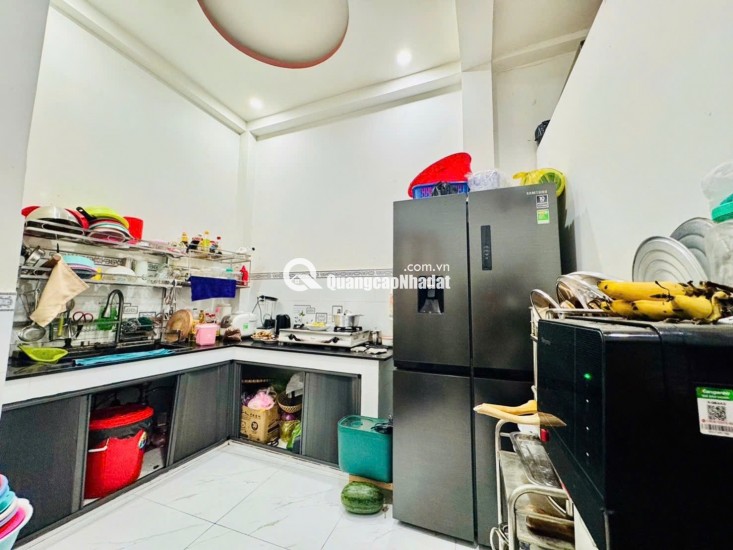 NHÀ 4TẦNG, HẺM xe tải, BÌNH ĐÔNG, P15Q8, 49m2, NHỈNH 5ty